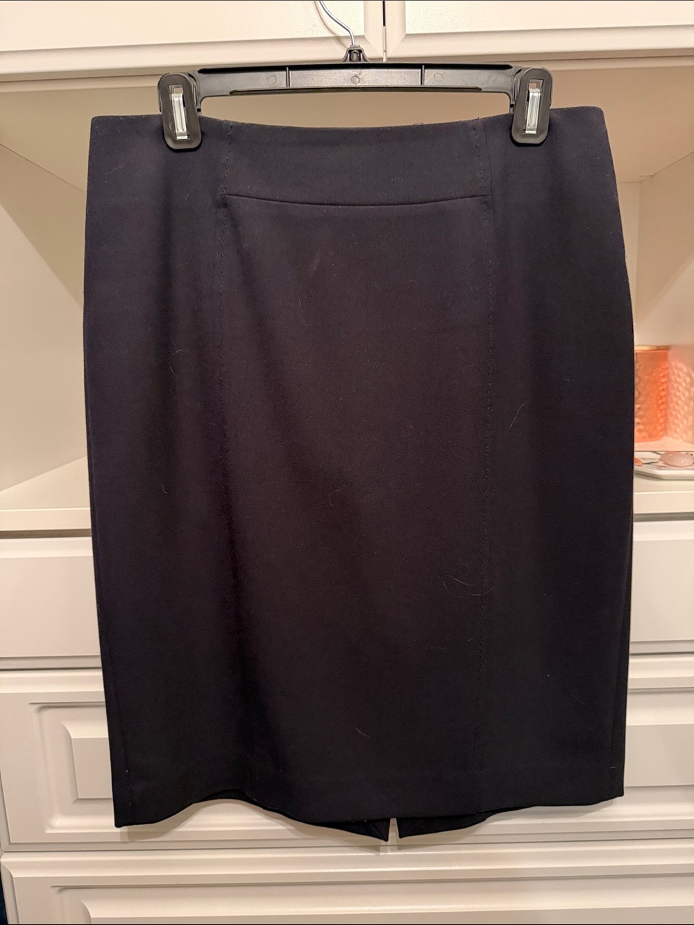 Ann Taylor LOFT Navy Blue Pencil Skirt - Classic Workwear